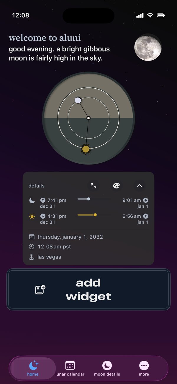 What's the moon doing tonight?