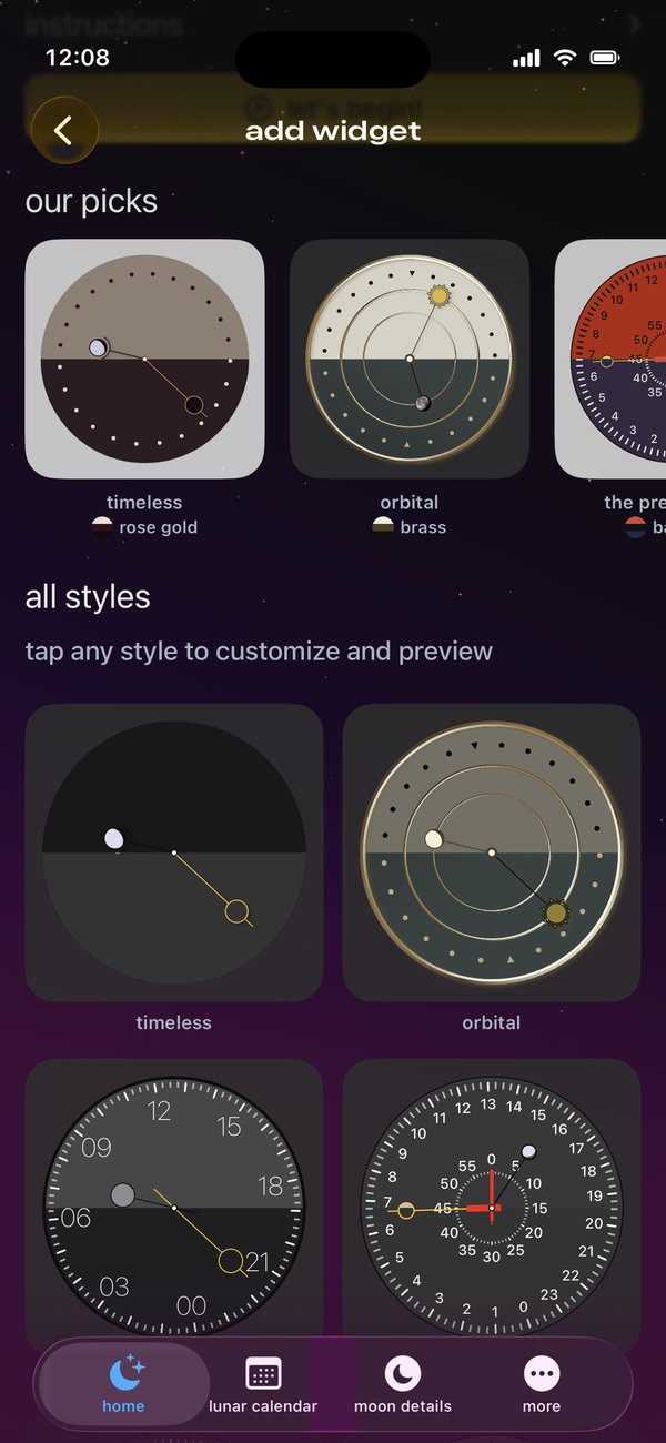Beautiful widgets made for your home screen.