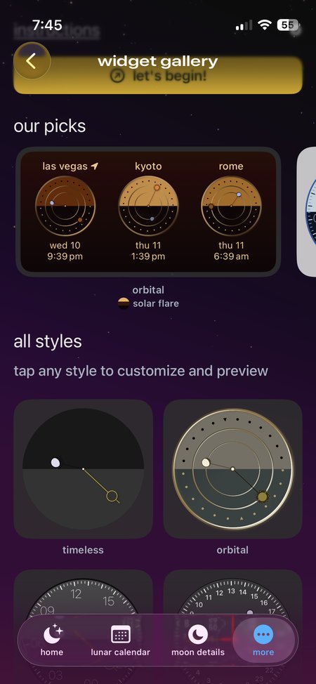 Compare cities side by side, and browse every widget style.
